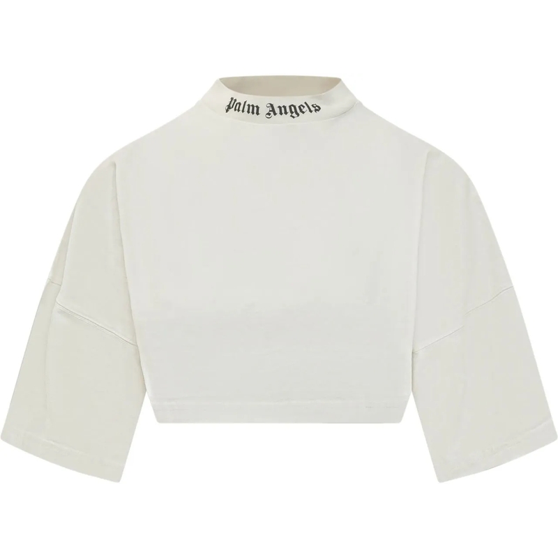 Palm Angels T-Shirt T-shirt Classic Logo Mini weiß