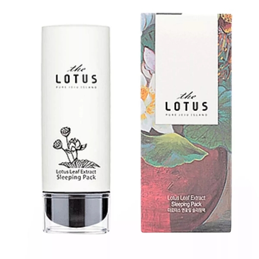 the LOTUS Jeju Lotus Leaf Extract Sleeping Mask Nachtcreme