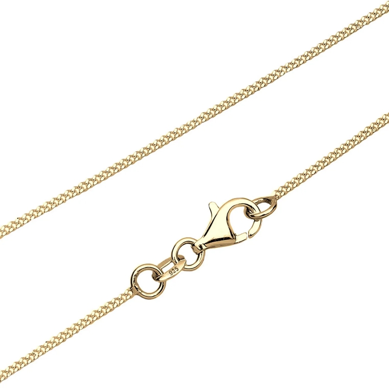 Elli Mittellange Halskette Halskette Herz Ewigkeit Diamant (0.045 ct.) 925 Si gold(Image 16)