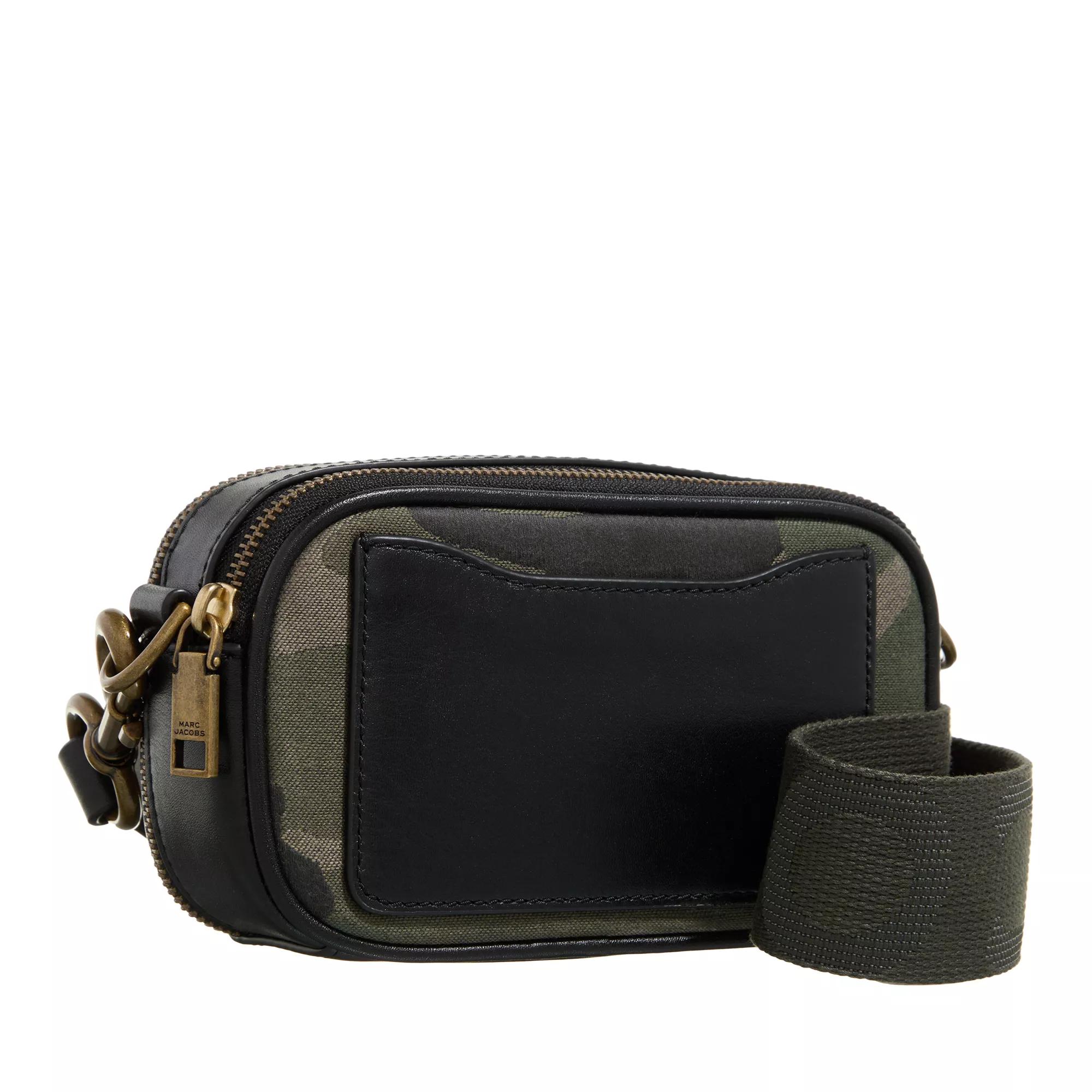 Marc Jacobs Crossbody bags The Camo Jacquard Snapshot in groen