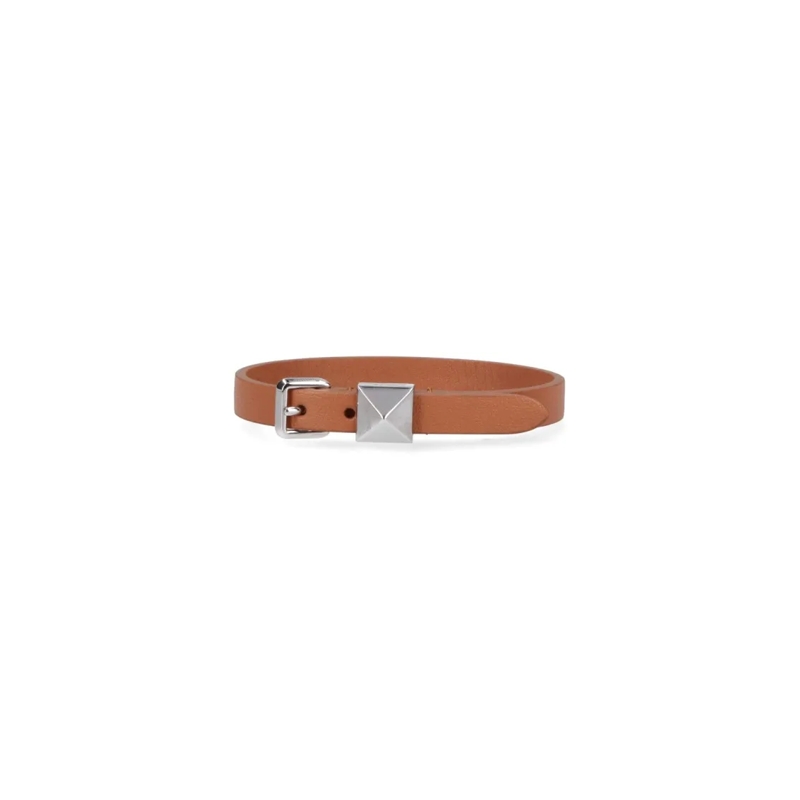 Valentino Garavani Armband Brown "Rockstud" Bracelet Not Applicable