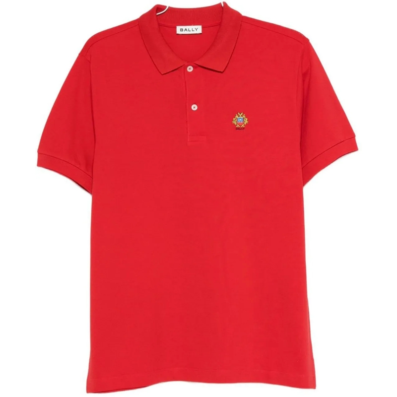 Bally Polo T-Shirts And Polos Red rot