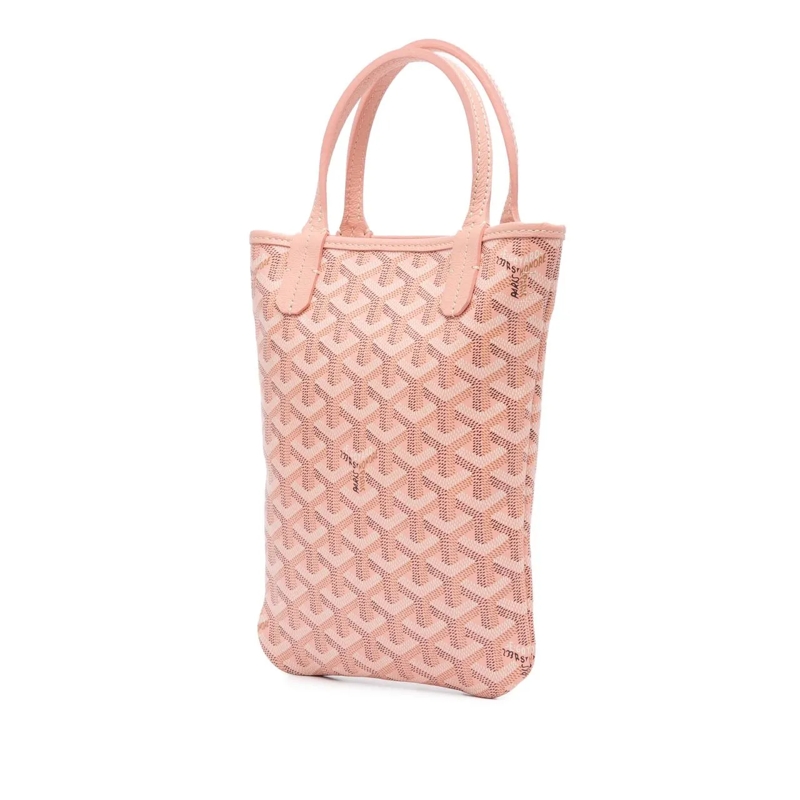 GOYARD Schultertasche Goyardine Poitiers Claire Voie rose