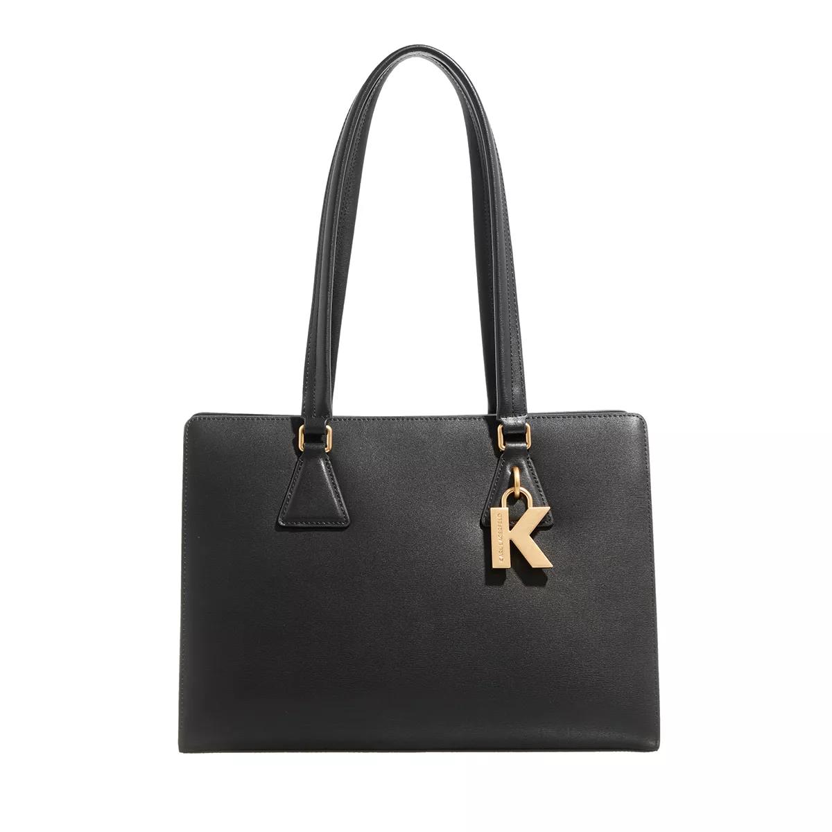 Karl Lagerfeld Shopper - K/Lock Medium Tote - Gr. unisize - in Schwarz - für Damen