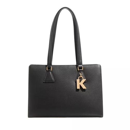 Karl Lagerfeld K/Lock Medium Tote Black Shopping Bag
