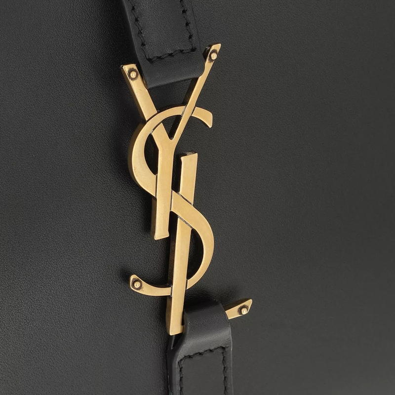 Saint Laurent Hobo Bag Hobo Queens Calf Monogramme 1000 black(Image 4)