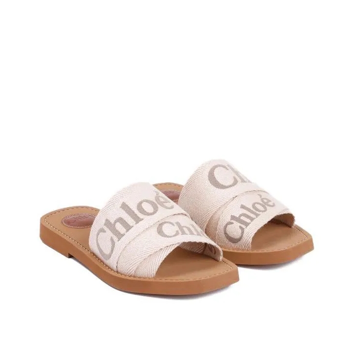 Beige flat mules clearance