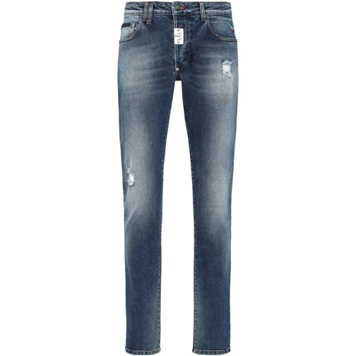 Philipp Plein Slim Fit Jeans Jeans Blue blau