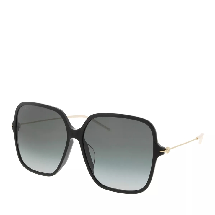 Gucci GG1267SA BLACK GOLD GREY Sonnenbrille