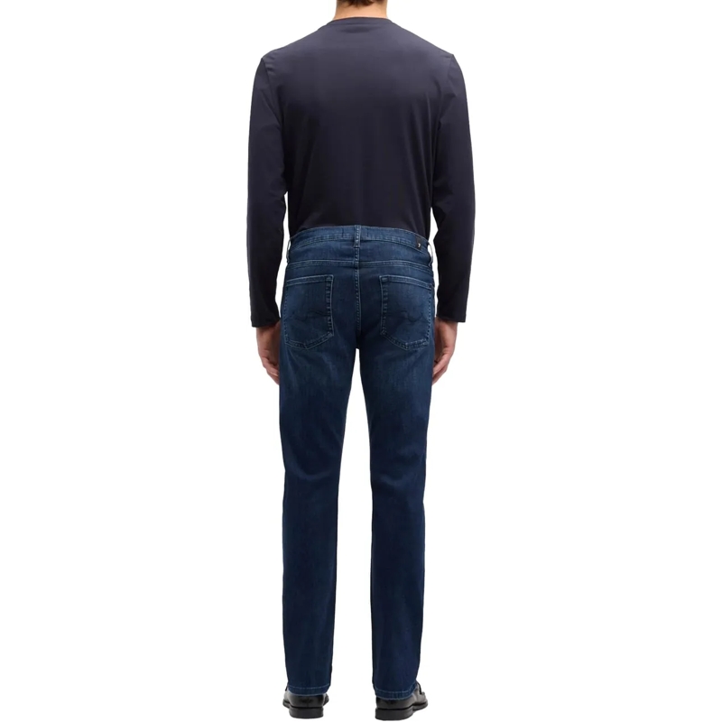 Seven for all Mankind Jeans mit geradem Bein 7 For All Mankind Slimmy Jeans Donkerblauw 7tc40b8 blau(Image 3)