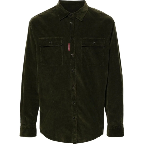 Dsquared2 Legere Oberteile Shirt khaki grün