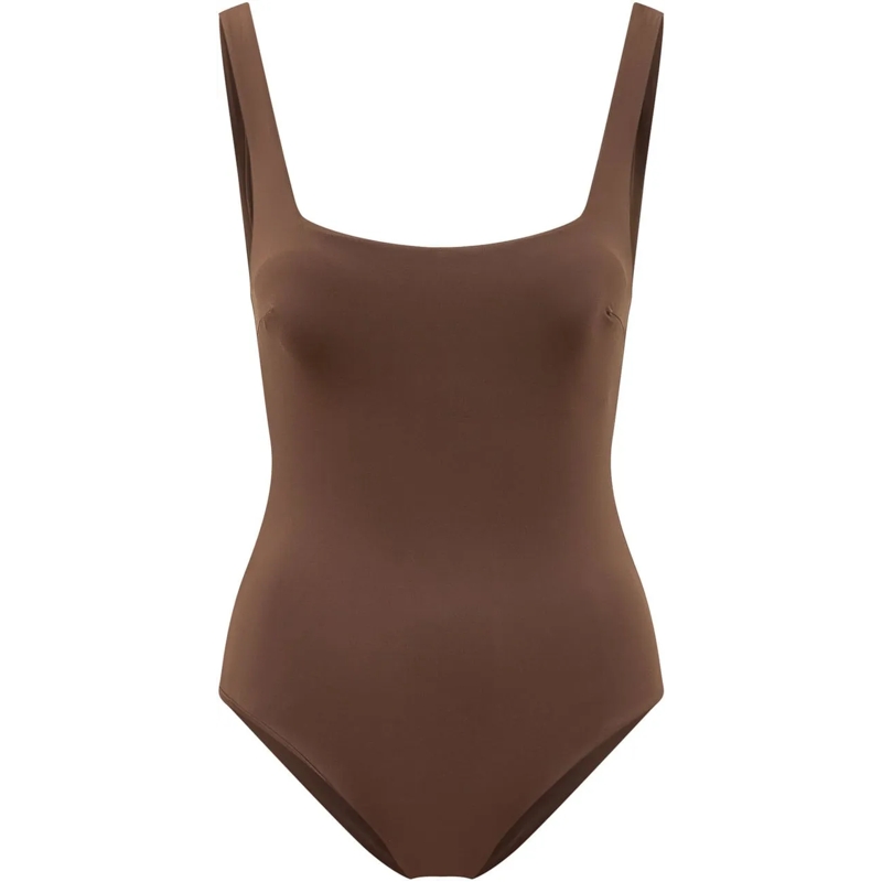 SUNDEK  Costume Intero Cina con Spalline braun