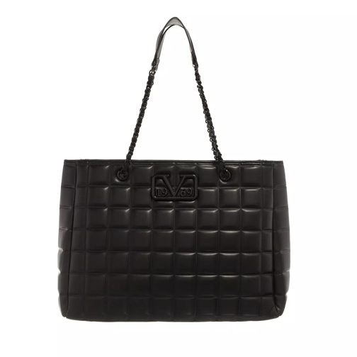 19V69 Italia Raica  Black Shopping Bag