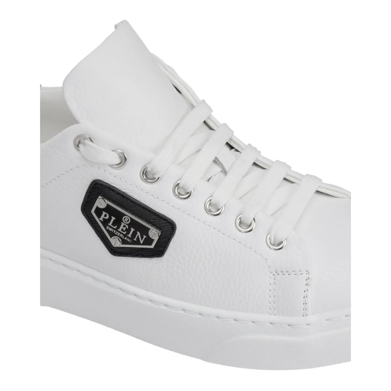 Philipp Plein Low-Top-Sneaker Lo-Top Turnschuhe Iconic Plein weiss(Image 5)