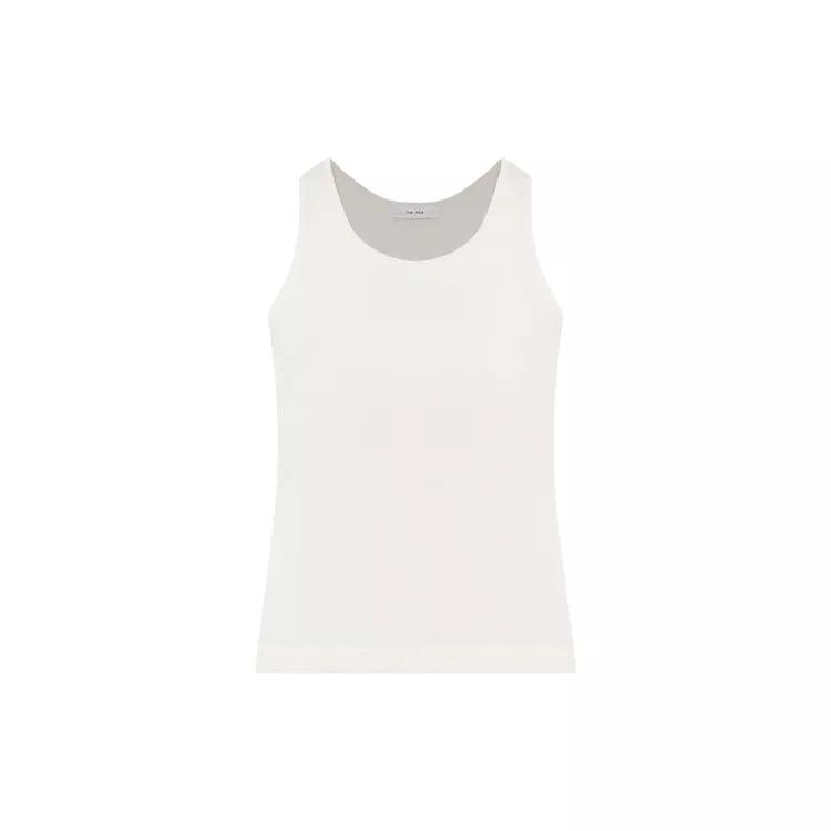 The Row - Ivory Cotton Formosa Tank Top - Größe M -