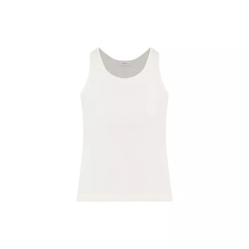 The Row Ivory Cotton Formosa Tank Top Neutrals 