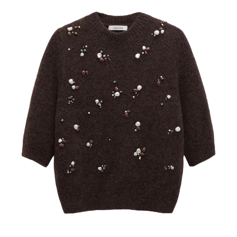 Dorothee Schumacher Pullover LOVING TOUCH pullover choco black