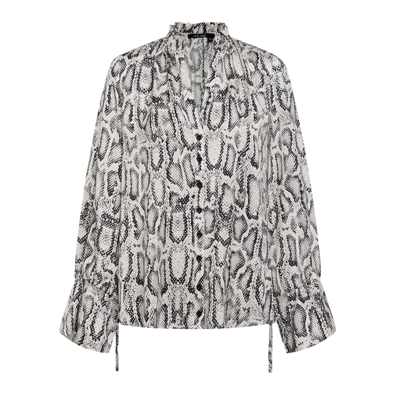 Marc Aurel Bluse Bluse weiss