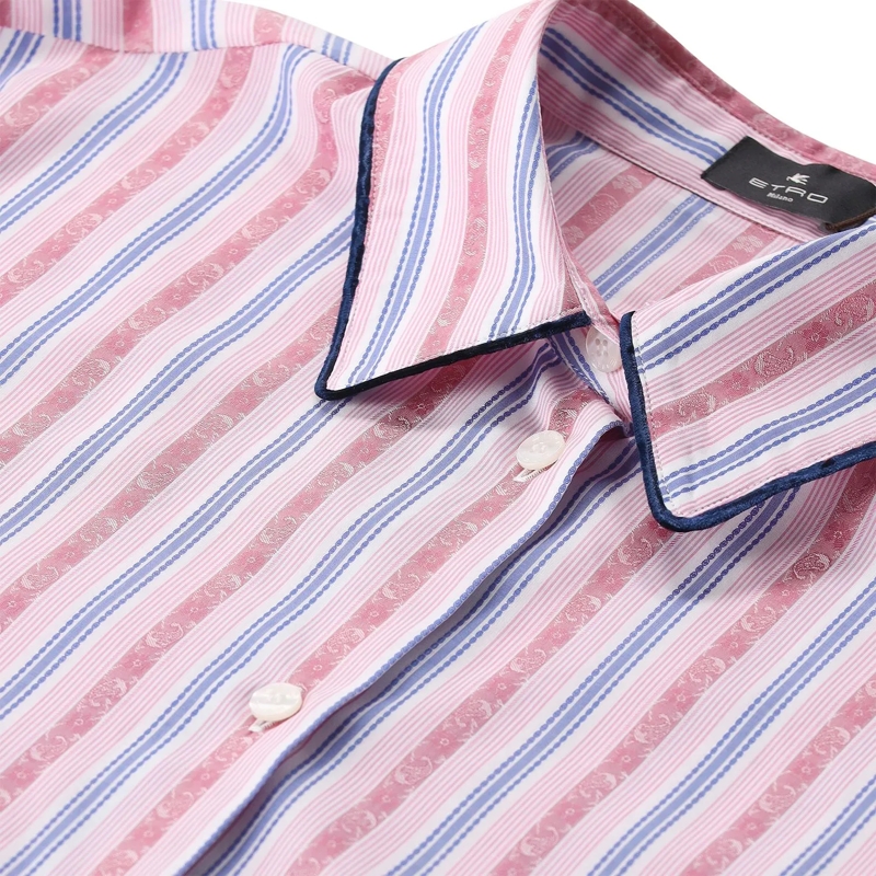 Etro Bluse Regular-Fit Hemd pink(Image 4)