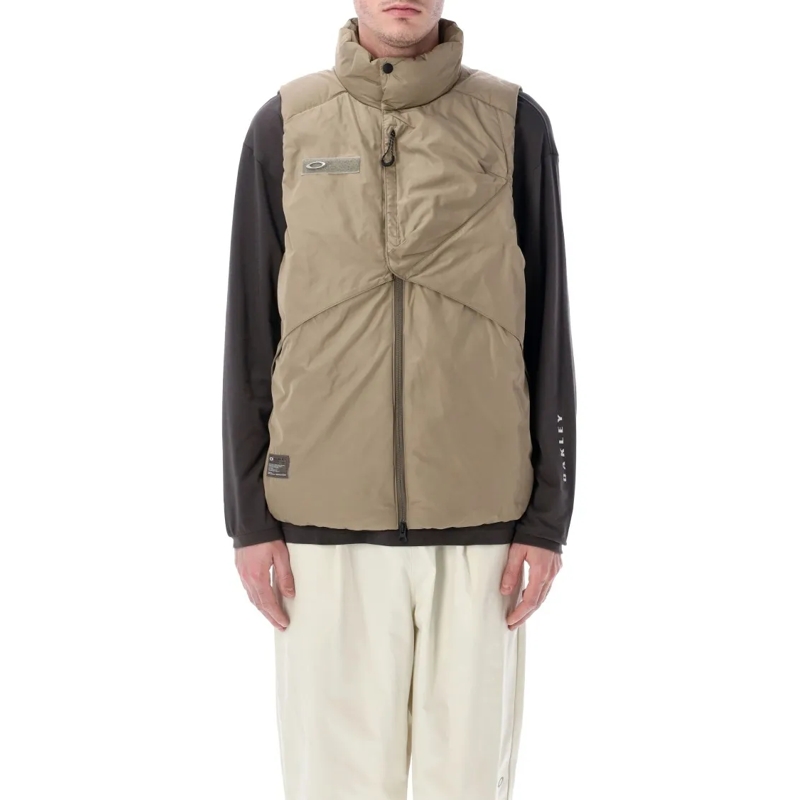 Oakley Doudoune Technical Padded Vest With Concealed Zippers And H Neutrals