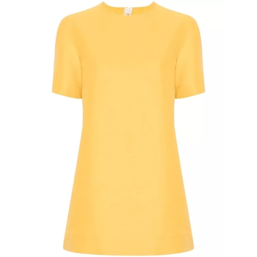 Marni Orange Cady Mini Dress Yellow 