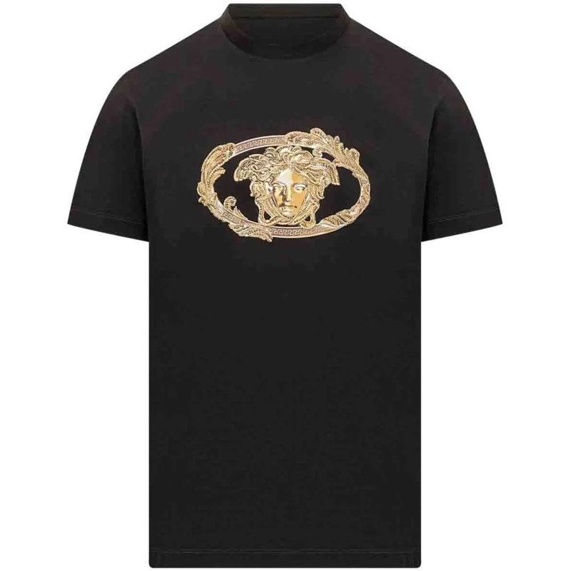 Versace T-Shirt T-Shirts And Polos Black schwarz