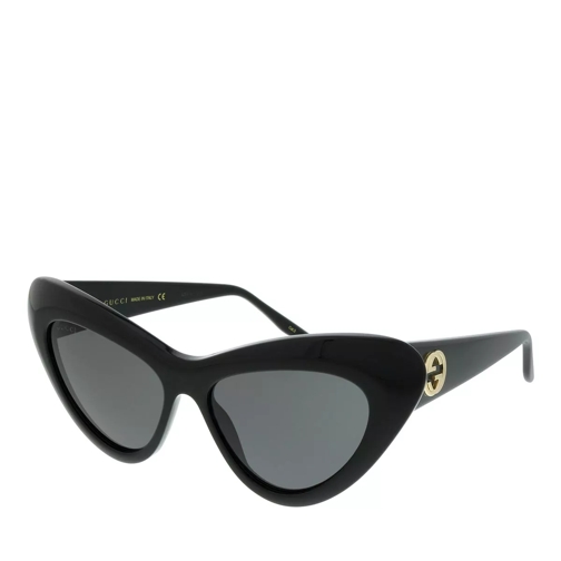 Gucci GG0895S-001 54 Sunglass WOMAN ACETATE BLACK Occhiali da sole
