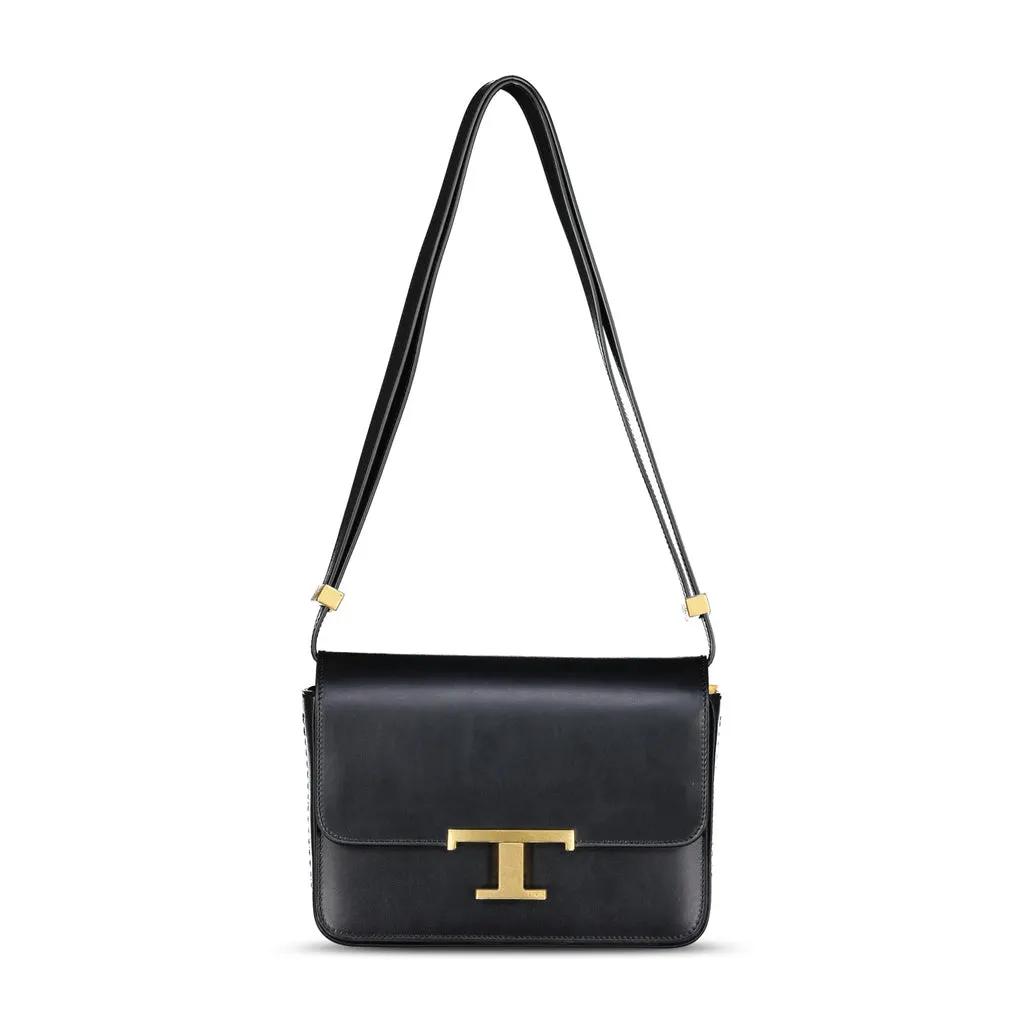 Tod%27s Crossbody Bags - Schultertasche T Timeless - Gr. unisize - in Schwarz - für Damen