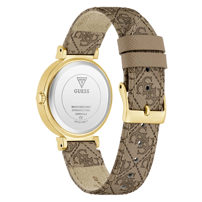 Guess Quarzuhr Quarz-Analoguhr Ivy beige(Image 3)