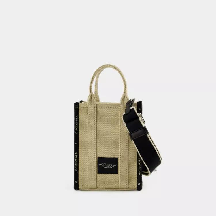 Thumbnail - Marc Jacobs Shopper & Totes - The Phone Tote Bag - Cotton - Beige - Gr. unisize - in Braun - für Damen
