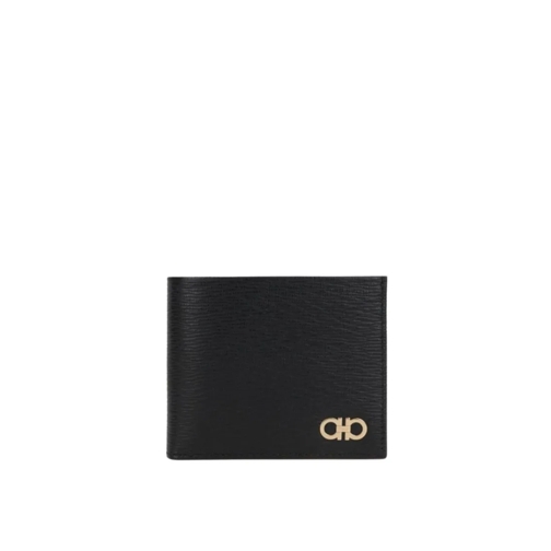 Salvatore Ferragamo Geldbörse Gancini Wallet Black