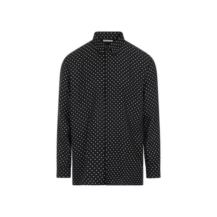 Saint Laurent - Black Silk Shirt - Größe 40 - black