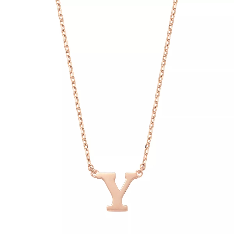 Isabel Bernard Collier moyen Y Rosegold La Concorde Chloé 14 Karat Collier  Rose Gold