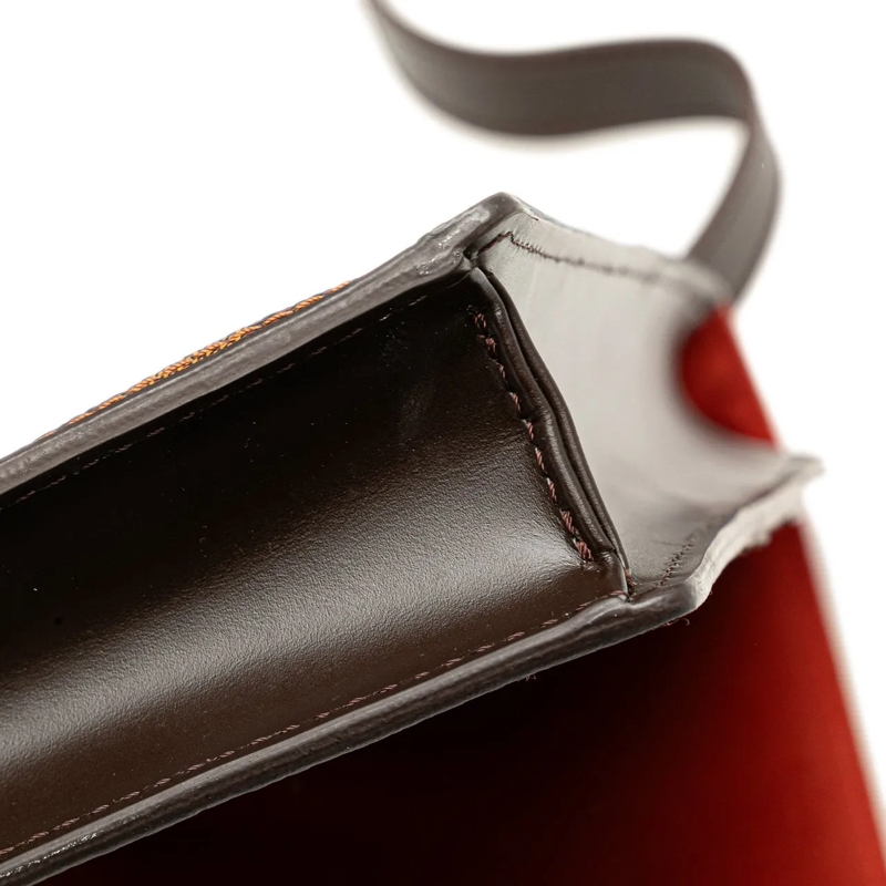 Louis Vuitton Schultertasche Damier Ebene Portobello braun