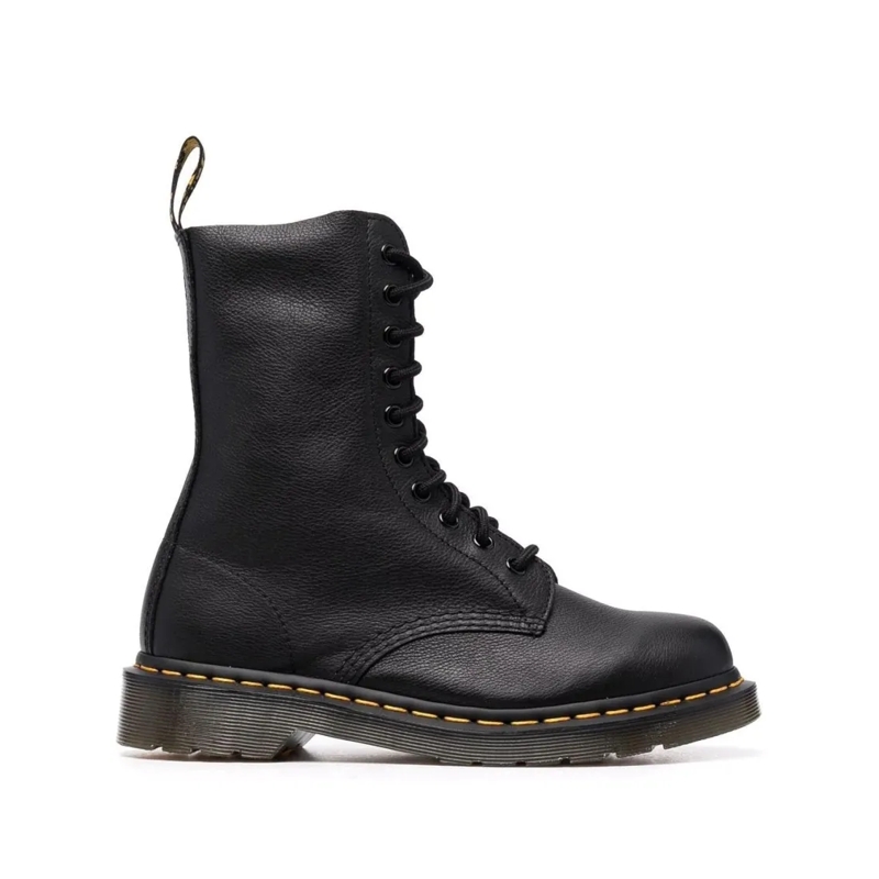 Dr. Martens Bottes 1490 Virginia Booties Black