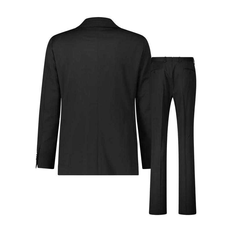 Emanuela Caruso Anzugkombination Zweiteiliger Anzug Aida aus Wolle blau(Image 8)