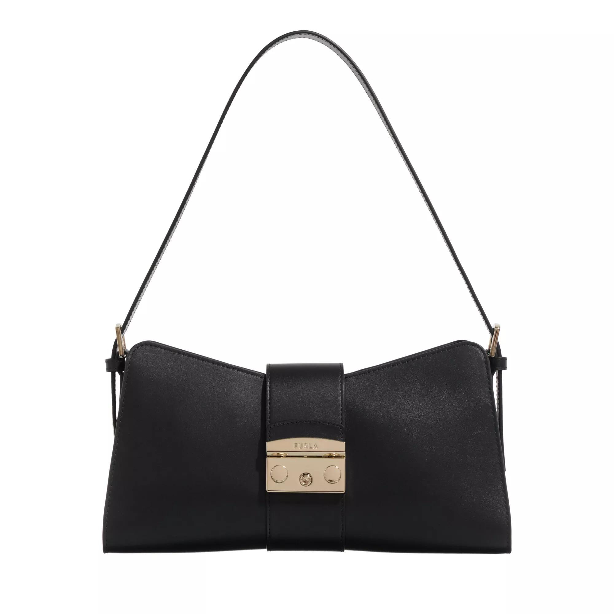 Furla Hobo Bag - Metropolis M Shoulder Bag Remix 30 - Gr. unisize - in Schwarz - für Damen