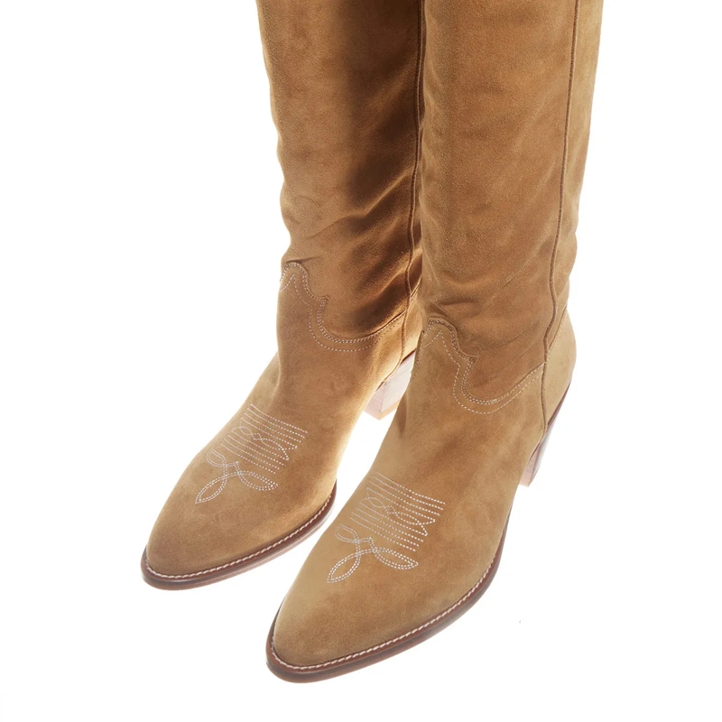 Polo Ralph Lauren Cowboy-Stiefel Pl Slch Wst-Boots-Tall Boot Caramel(Image 5)