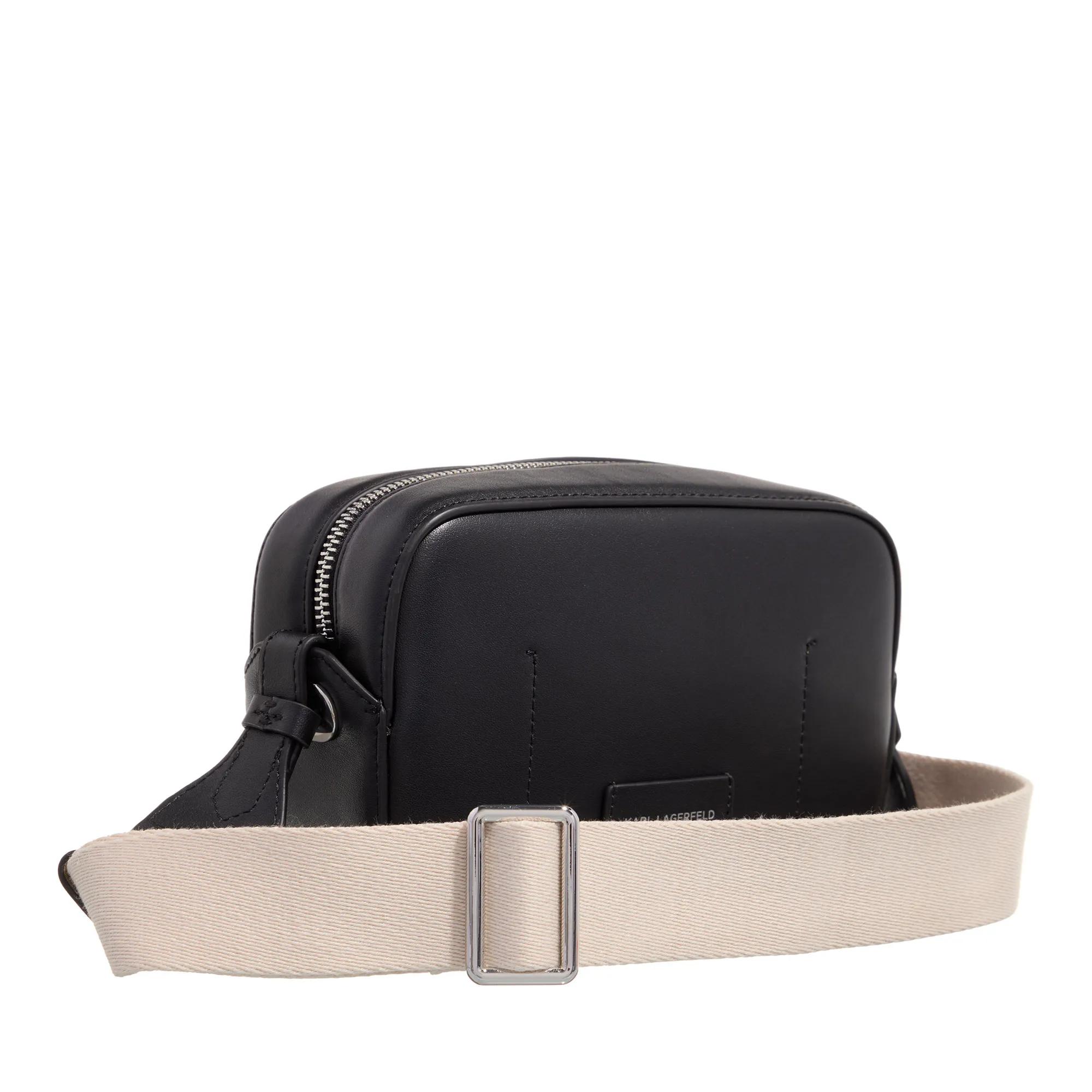 Karl Lagerfeld Crossbody bags K Circle Camerabag Perforated in zwart