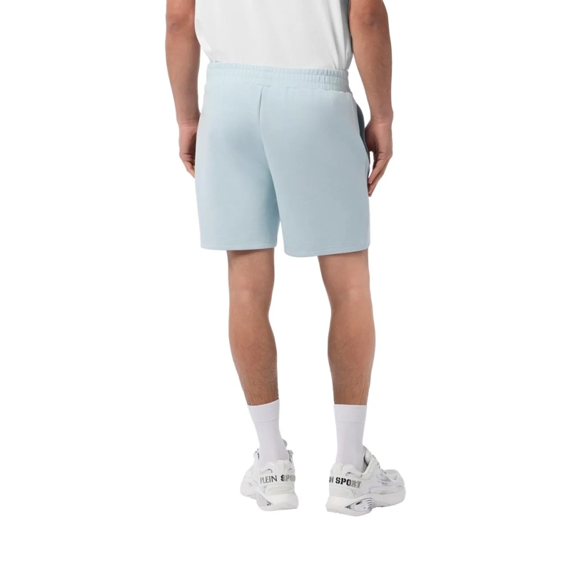 Plein Sport Shorts Pique Jogging Shorts Icon hell-blau(Image 3)