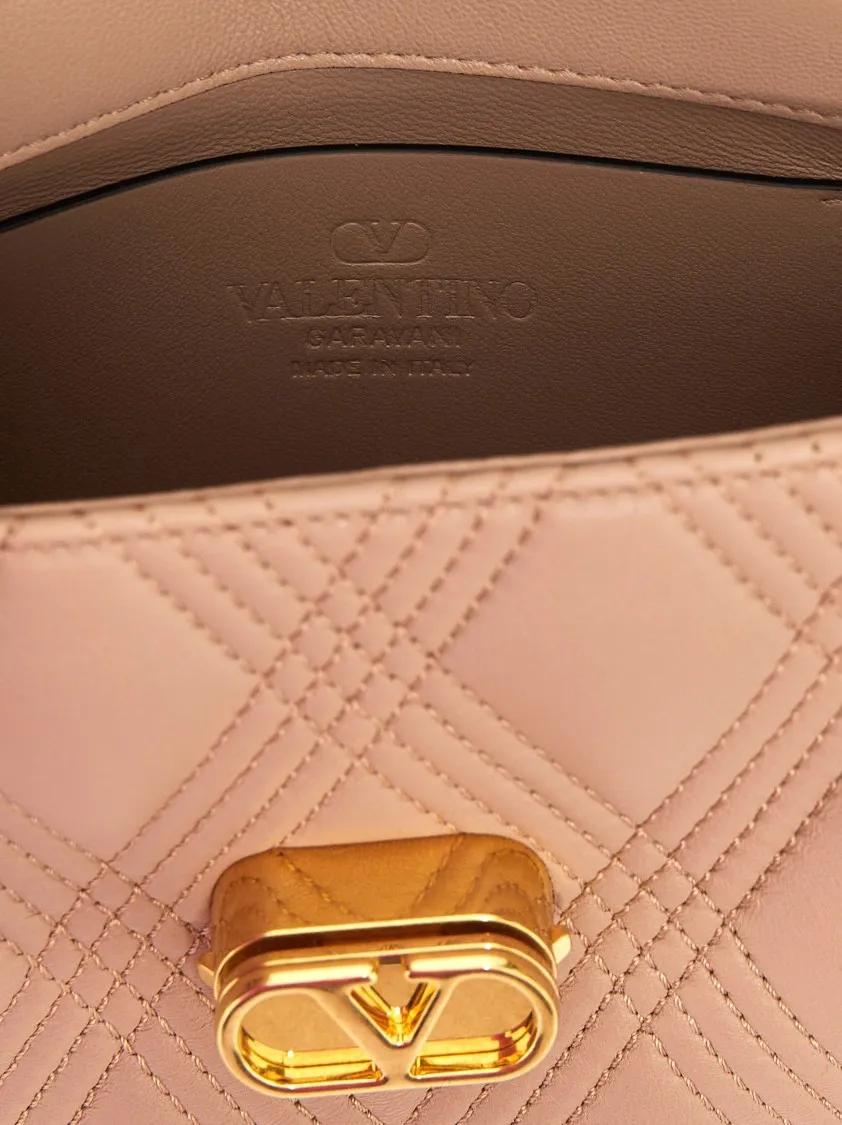 Valentino Garavani Hobo bags 'Quiltie 67' S Shoulder Bag in bruin