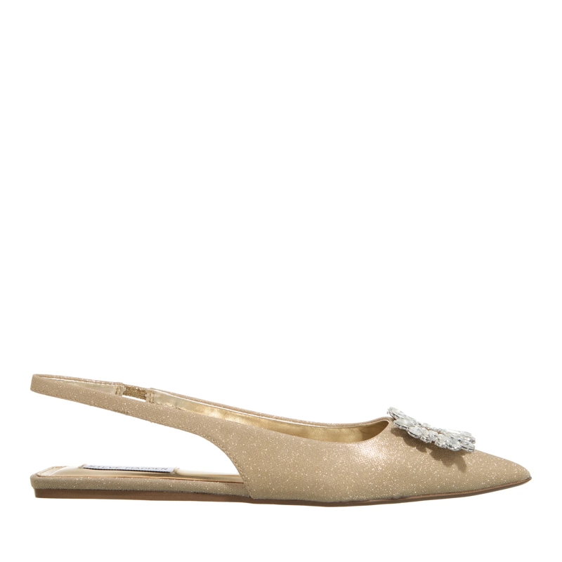 Steve Madden Ballerinas Calista Gold Glitter