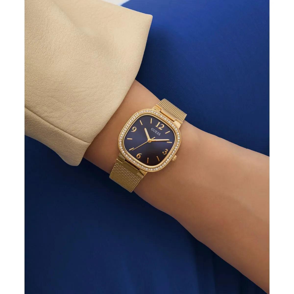 Thumbnail - Guess Uhr - Quarz-Analoguhr Tapestry - Gr. unisize - in Gold - für Damen