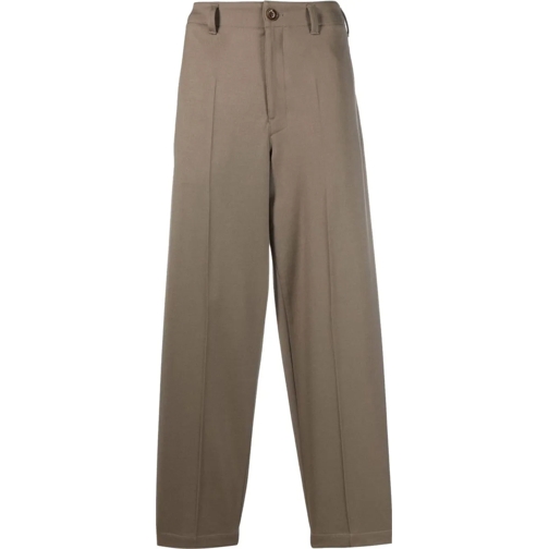 Lemaire Pantalon décontracté Tapered Pants Taupe mehrfarbig