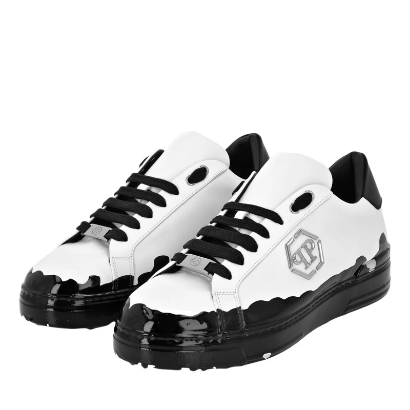 Philipp Plein Low-Top-Sneaker Lo-Top Turnschuhe Carson schwarz