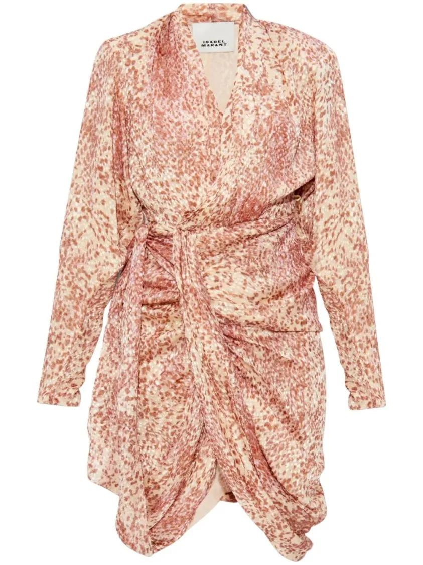 Thumbnail - Isabel Marant - Cleora Mini Dress - Größe 36 - pink