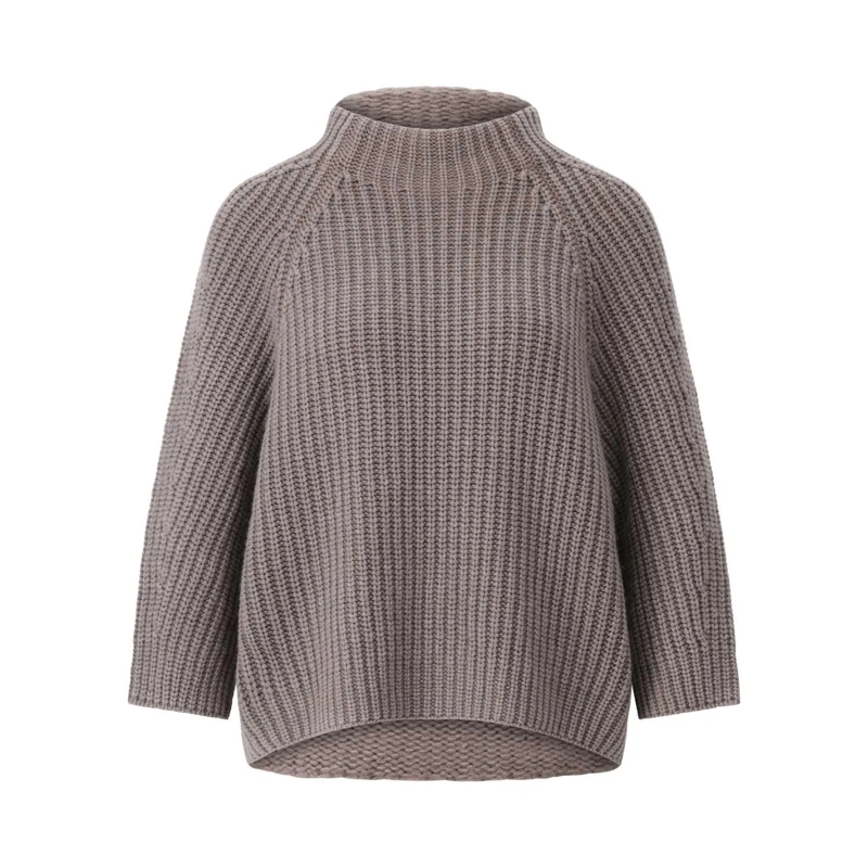 Iris von Arnim Trui Oversized Pullover Fallou aus Kaschmir Braun