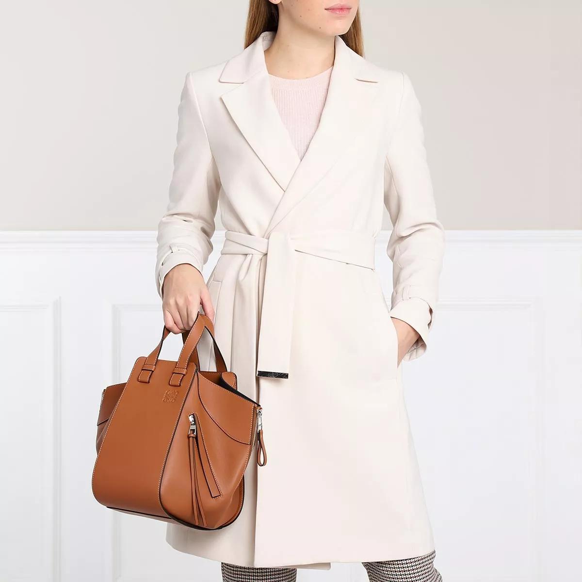 Loewe Totes Hammock Small Bag in cognac