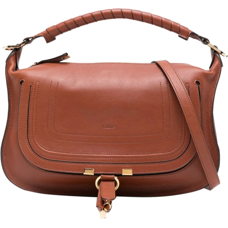 Chloé Schultertasche Bags Leather Brown braun