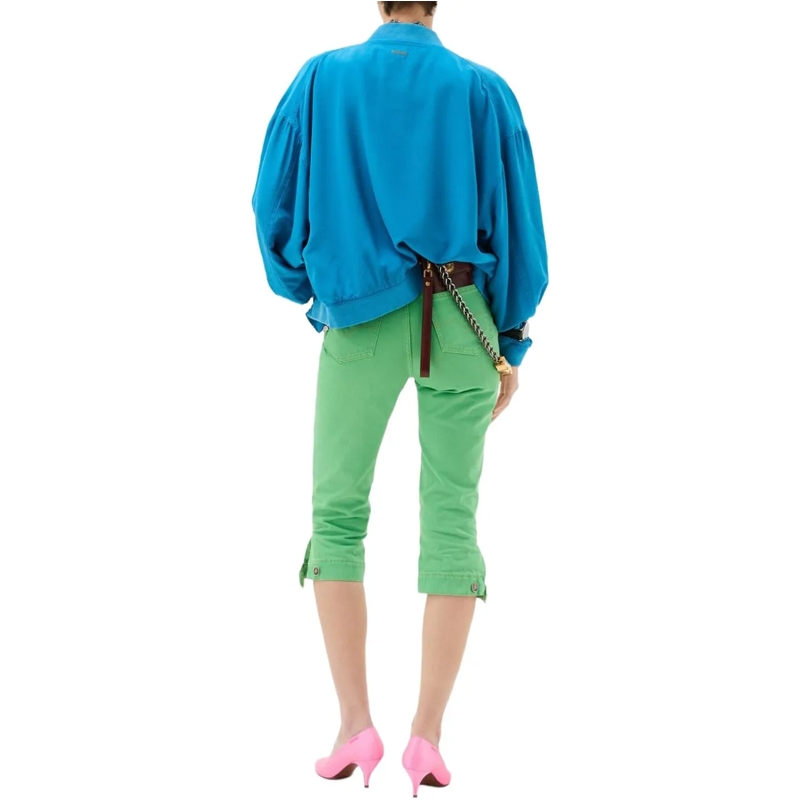Versace Jeans à jambe droite Trousers Green grün(Image 2)